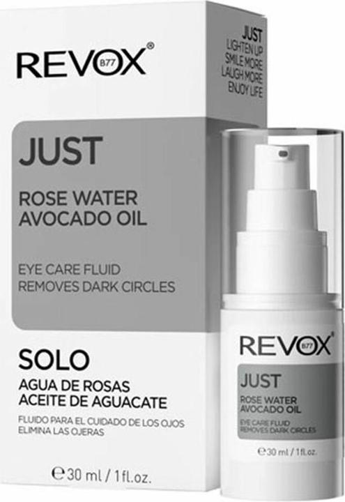 Produktbild Revoxb77 Just Rose Water Avocado Oil Fluid (Fluid, 30 ml, Tag + Nacht)