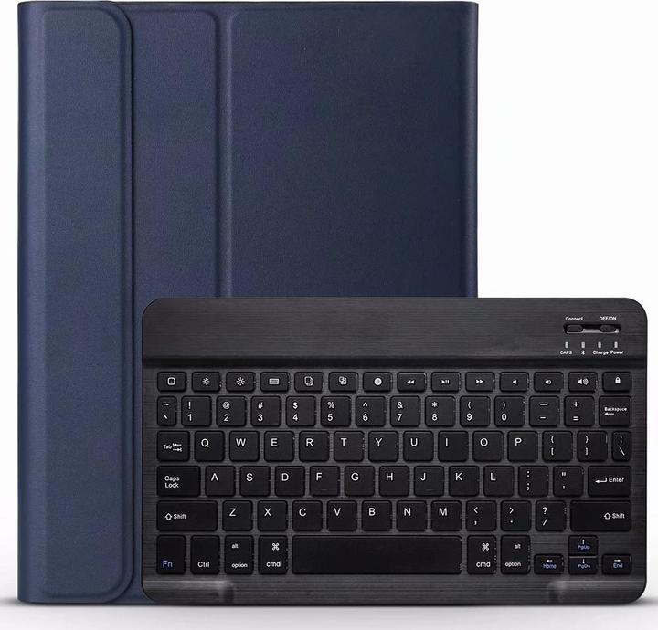 Produktbild Lobwerk 2in1 Keyboard Cover für Apple iPad Pro 11 2020 Case Tastatur Schutz Hülle Blau
