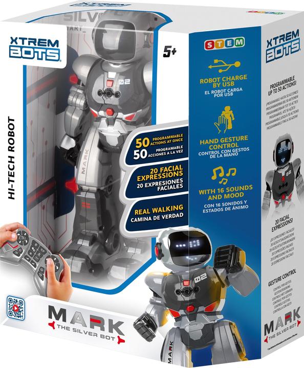 Immagine prodotto Amo Toys Xtrem Bots - Marchio il Bot d'Argento (3803275)