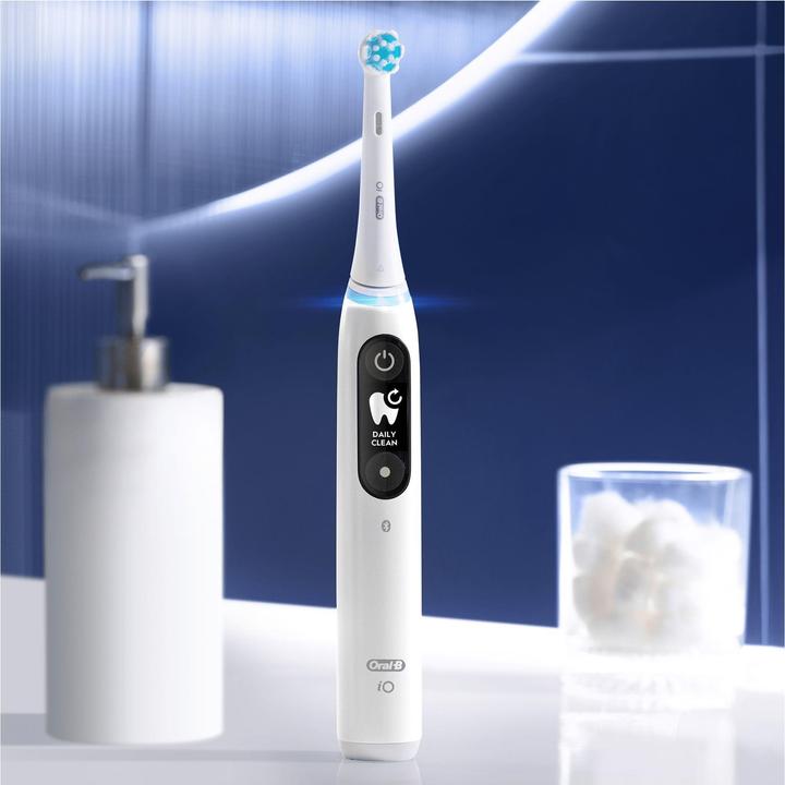 Actual product image Oral-B iO 6 Adult Vibrating Toothbrush White (Oscillating toothbrush)