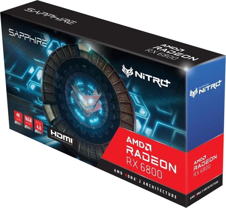 Actual product image Sapphire Radeon Nitro+ RX 6800 OC (16 GB)