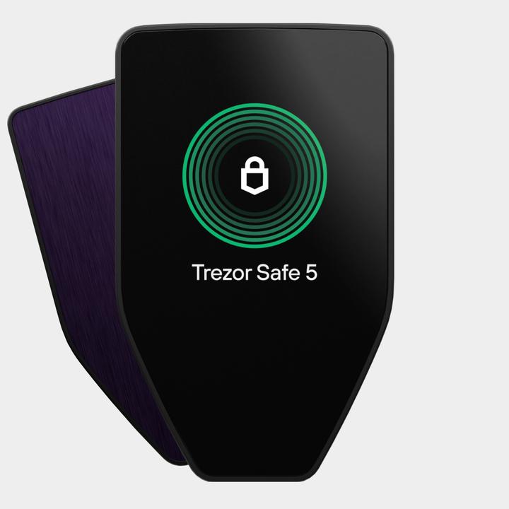 Immagine prodotto Trezor Cassaforte 5 - Minerale viola (Bitcoin, Ethereum Classic, Dogecoin, Altre)