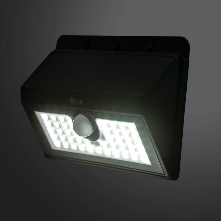 Immagine prodotto Dema LED Sensor-Leuchte Akku Solar Bewegungsmelder Aussenleuchte Solarleuchte 300 lm (300 lm)