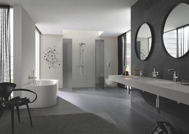 Actual product image Grohe Duschsule inkl. Thermostat Euphoria XXL System 310 supersteel 26075DC0