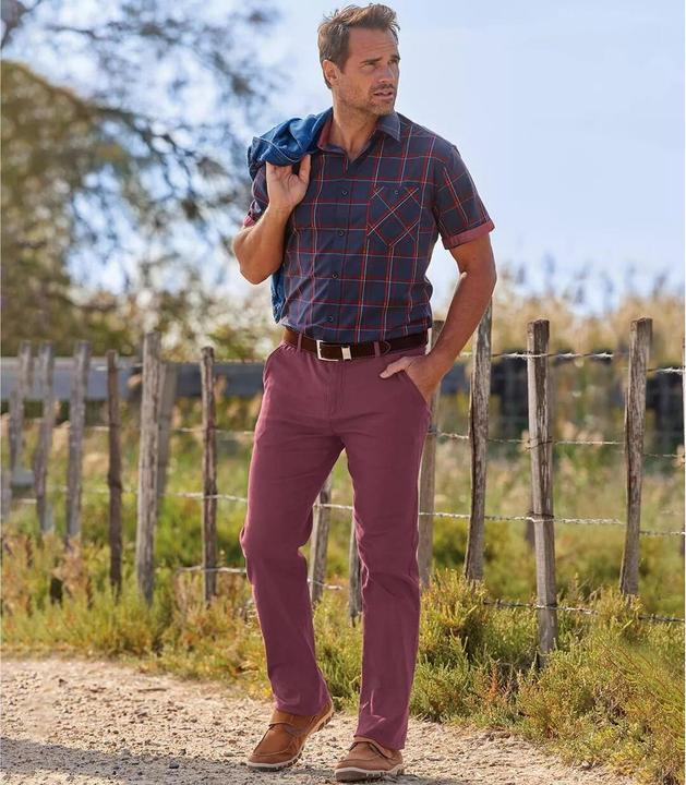Produktbild Atlas For Men ChinoHose Sunset mit StretchEffekt (38)