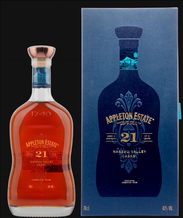Image du produit Wray & Nephew Appleton Estate 21 Years Old Jamaica Rum (1 x 70 cl)