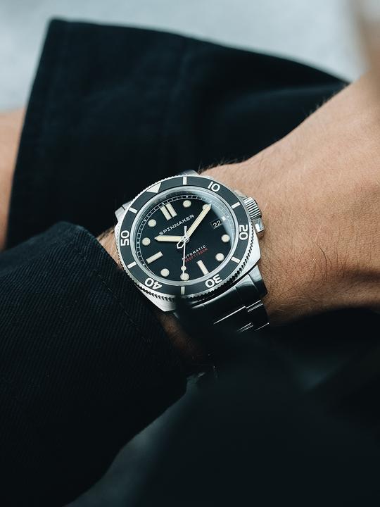 Actual product image Spinnaker SP-5088-11 Hull Diver Automatic 42mm 30ATM (42 mm)
