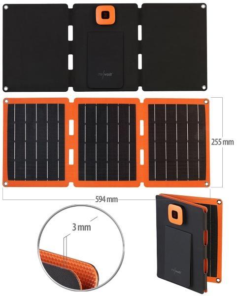 Immagine prodotto Revolt Zaino solare (21 W, 0.73 kg)