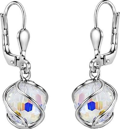 Produktbild Silvego Glittering dangling earrings with Swarovski Â® Crystals SILVEGOB31644