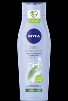 NIVEA Shampoo 2in1 Expert pflege, 250ml Flasche (250 ml, Flüssiges Shampoo)