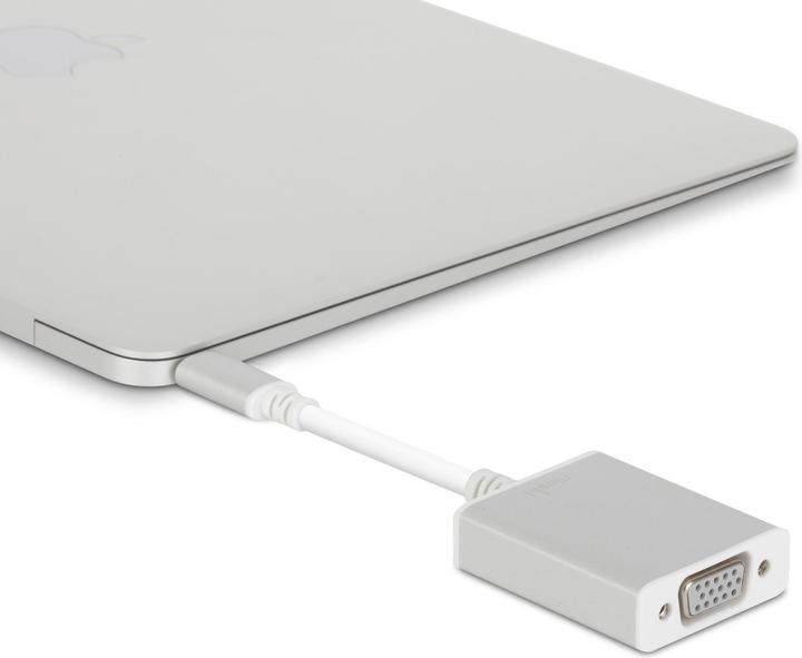 Immagine prodotto Moshi Adattatore da USB-C a VGA - Argento (USB-C, 1.30 cm)