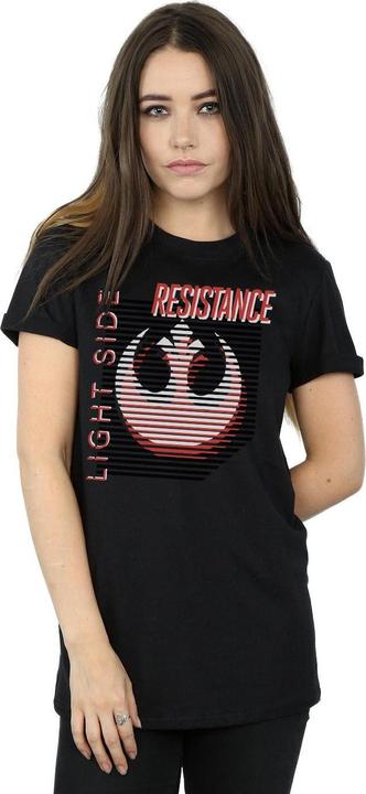 Immagine prodotto Star Wars The Last Jedi Light Side Maglietta Ampia Donna (XL)