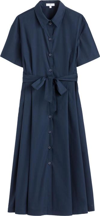 Image du produit La Redoute Collections Robe chemisier avec ceinture à nouer (40)