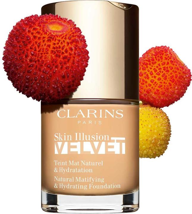 Actual product image Clarins Skin Illusion Velvet No.105N Nude (No. 105N Nude)