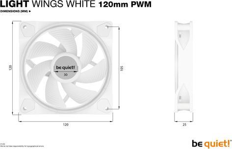Immagine prodotto be quiet! Ali leggere (120 mm, 3 x)