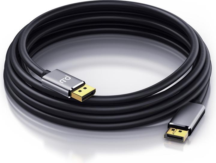 Actual product image Primewire DisplayPort Cable, DP 1.4, Premium Monitor Cable 8K 7680 x 4320 @ 60 Hz - 4k @ 120 Hz with DSC (1 m, DisplayPort)