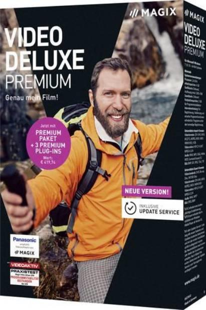 Magix Video deluxe Premium 2019 (1 User, 12 Monate)