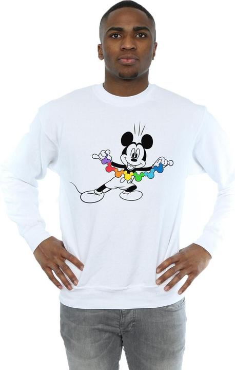 Immagine prodotto Disney Mickey Mouse Rainbow Chain Felpa Uomo (L)