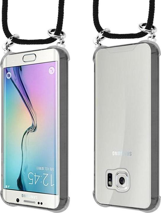 Produktbild Cadorabo TPU Handy Kette SILBER Cover