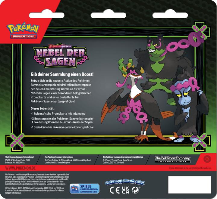 Actual product image Pokémon Shrouded Fable (German, Blister pack)