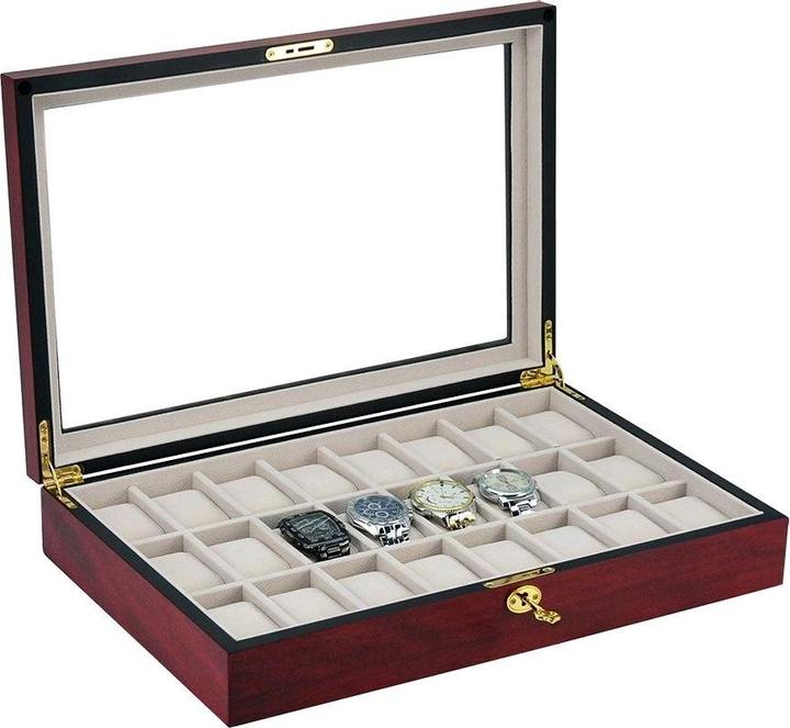 Immagine prodotto Safe Elegante scatola per 24 orologi