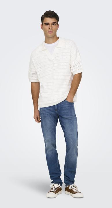 Actual product image Only & Sons ONSLOOM Low Waist Slim Fit Jeans Slim Fit Jeans (28)