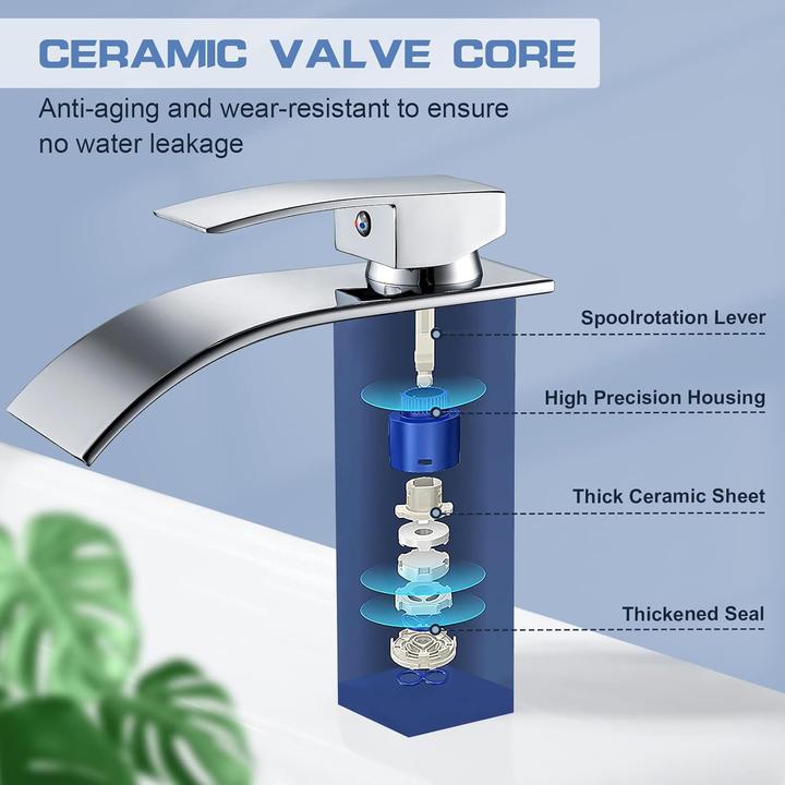 Produktbild Kisimixer Wasserhahn Wasserfall