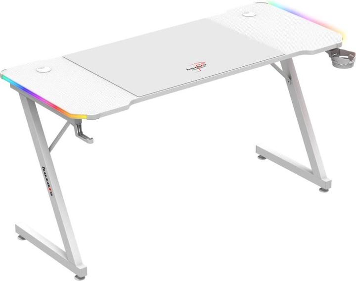 Produktbild Huzaro Biurko gamingowe Hero 3.3 White RGB