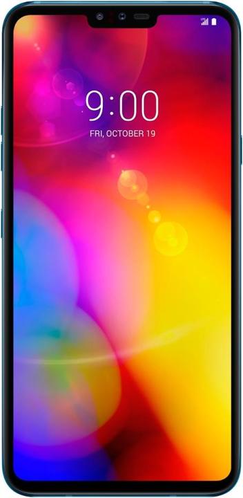 Actual product image LG V40 ThinQ (128 GB, Moroccan Blue, 6.40", Dual SIM, 16 Mpx, 4G)
