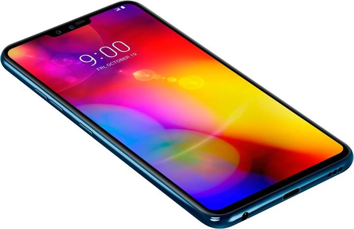 Actual product image LG V40 ThinQ (128 GB, Moroccan Blue, 6.40", Dual SIM, 16 Mpx, 4G)