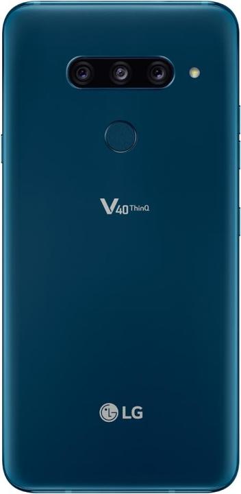 Actual product image LG V40 ThinQ (128 GB, Moroccan Blue, 6.40", Dual SIM, 16 Mpx, 4G)