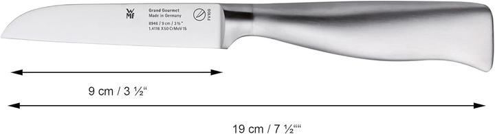 Immagine prodotto WMF Coltello per verdure 19 cm Made in Germany Grand Gourmet Lama speciale in acciaio PC (9 cm)