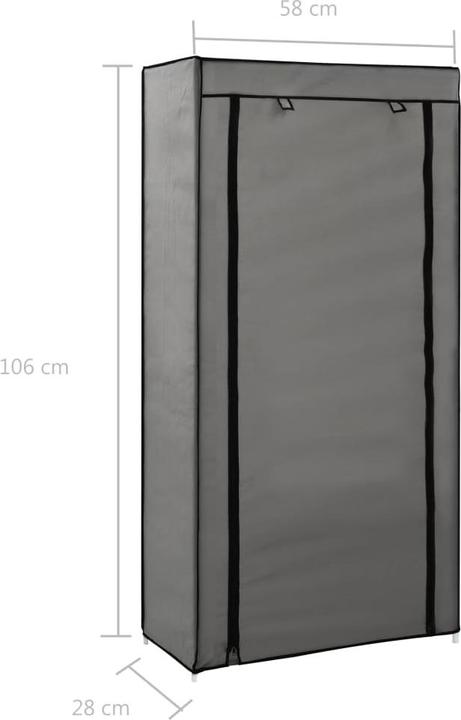 Produktbild VidaXL Maeva (58 x 28 x 106 cm)