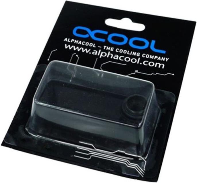 Image du produit Alphacool Mamelon double HF G1/4 ET à G1/4 ET avec joint torique noir profond