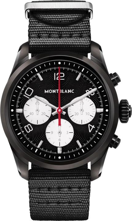 Image du produit Montblanc Ruban en nylon noir (22 mm, Nylon)