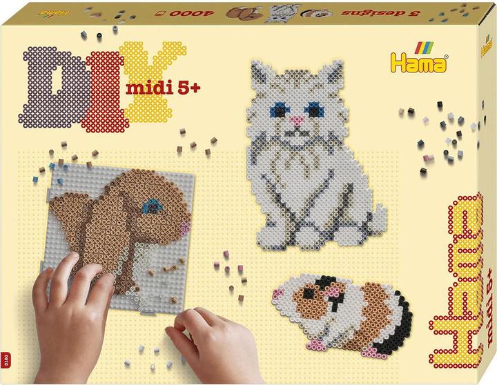 Actual product image Hama Gift box pets 4000 beads
