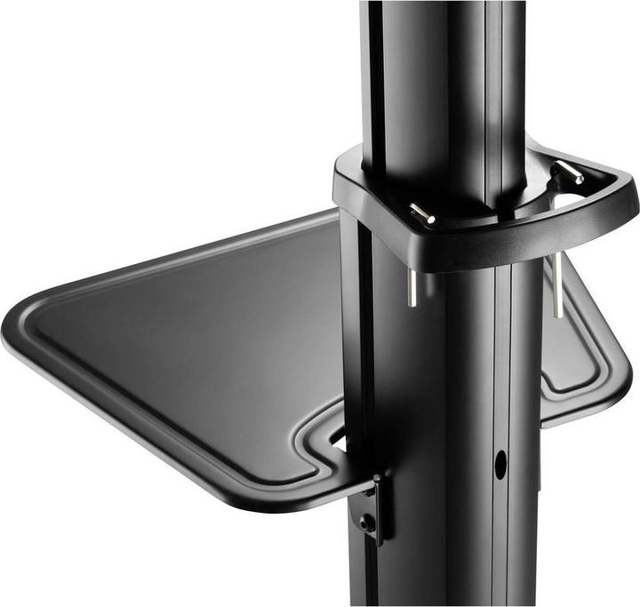 Actual product image SpeaKa Professional SP-TVC-1400 TV-Rollwagen Höhenverstellbar, Geräteablage 94,0 (75", 70 kg)