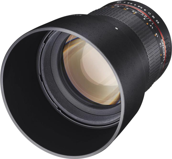 Actual product image Samyang 85mm F1.4 Canon M (Canon EF-M, APS-C / DX)