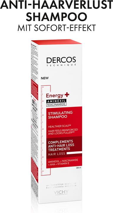 Actual product image Vichy Dercos Vital Anti-Hair Loss (200 ml, Liquid shampoo)