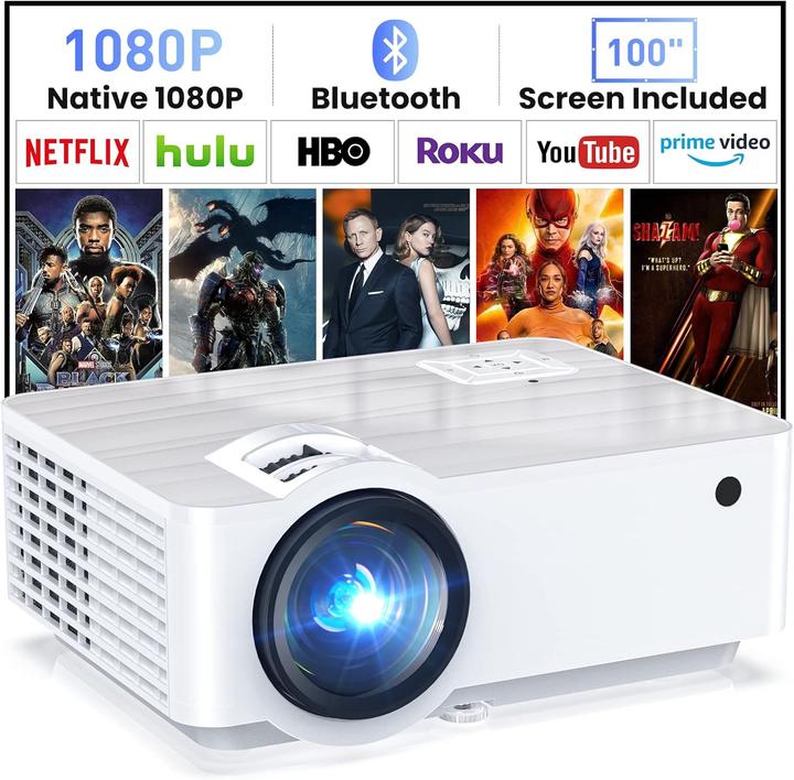 Produktbild Hopvision Full HD 1080P Mini Beamer (HD, 9500 lm)