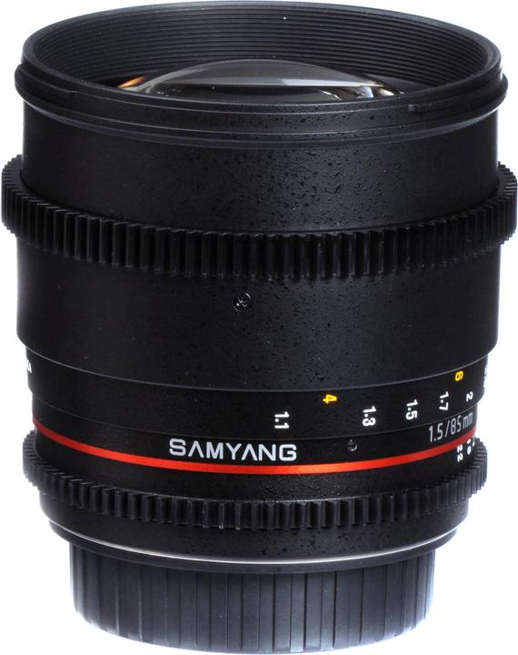 Image du produit Samyang 85mm T1.5 VDSLR II Canon EF (Canon EF, Plein format)