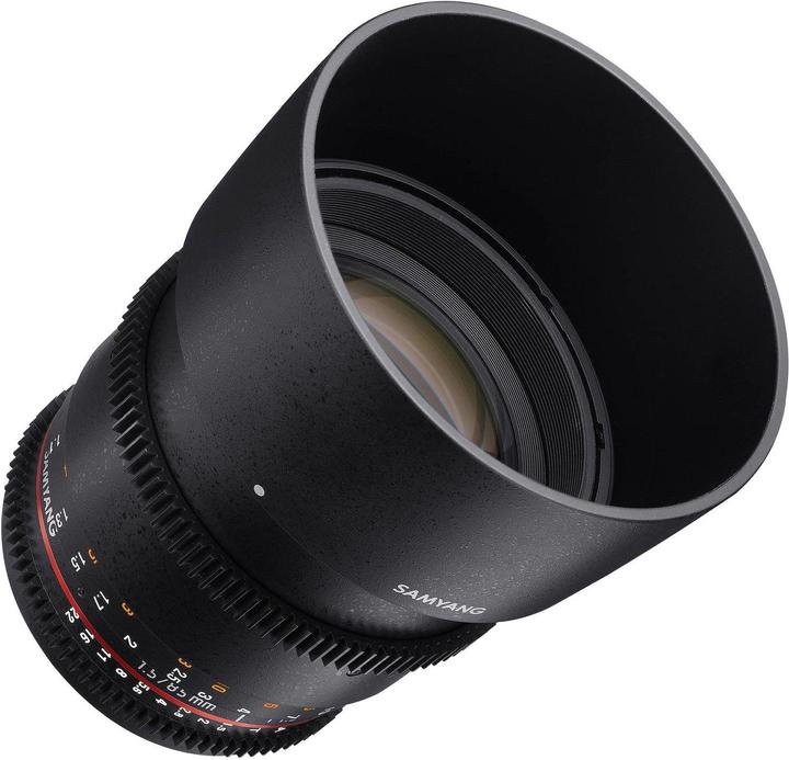 Actual product image Samyang 85mm T1.5 VDSLR II Sony E-Mount (Sony E, full size)