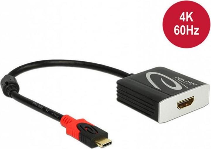 Actual product image Delock USB Type-C to (HDMI, 20 cm)