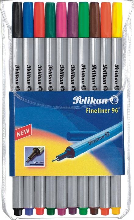 Produktbild Pelikan Fineliner 96 (Mehrfarbig, 10 x)