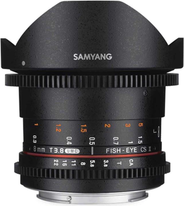 Produktbild Samyang 8mm T3.8 CSII VDSLR II Sony E-Mount (Sony E, APS-C / DX)