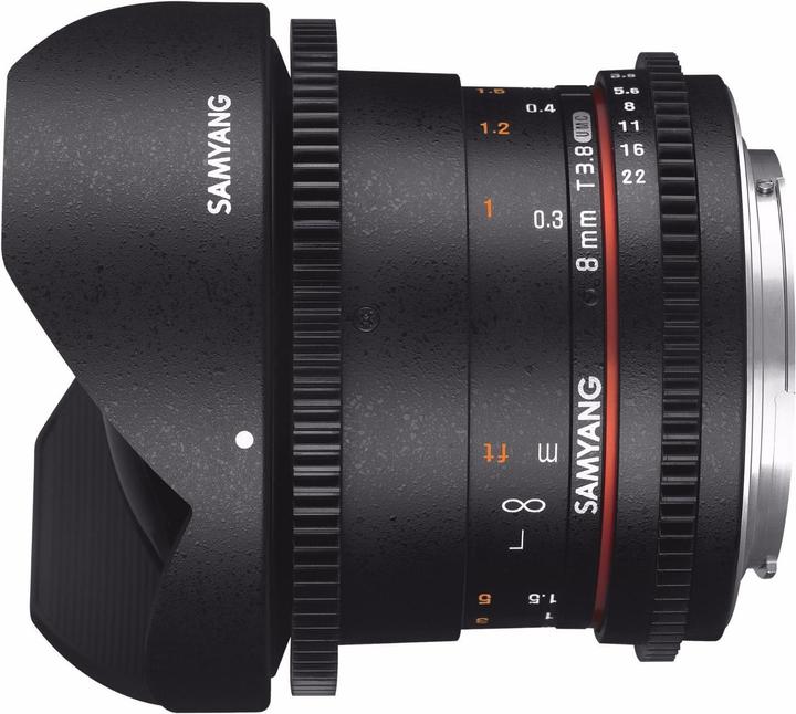 Produktbild Samyang 8mm T3.8 CSII VDSLR II Sony E-Mount (Sony E, APS-C / DX)