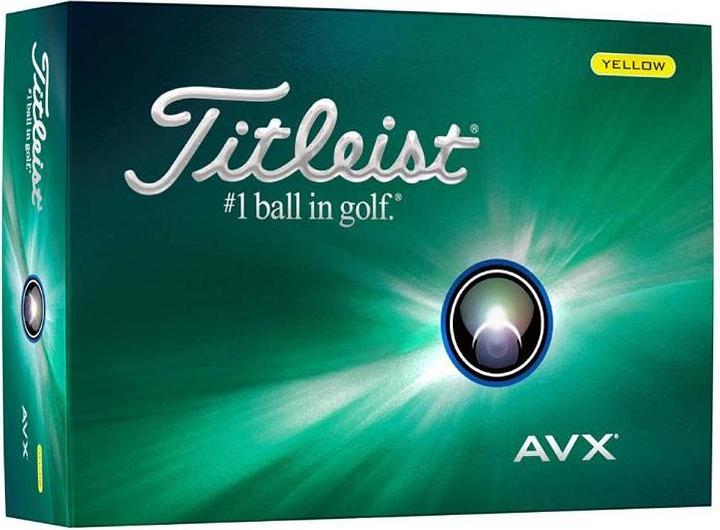 Titleist AVX yellow (2024)