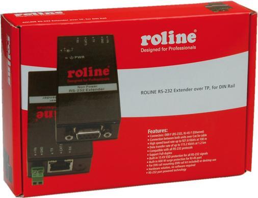 Image du produit Roline Extender RS232 sur TP. Rail DIN