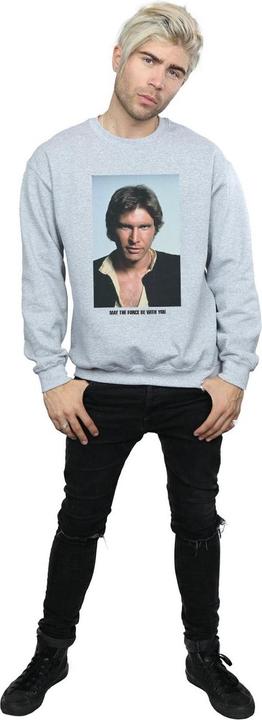 Produktbild Star Wars Han Solo May The Force Sweatshirt (L)