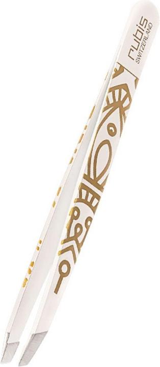 Rubis Pinzette schräg, Mandala Totem gold